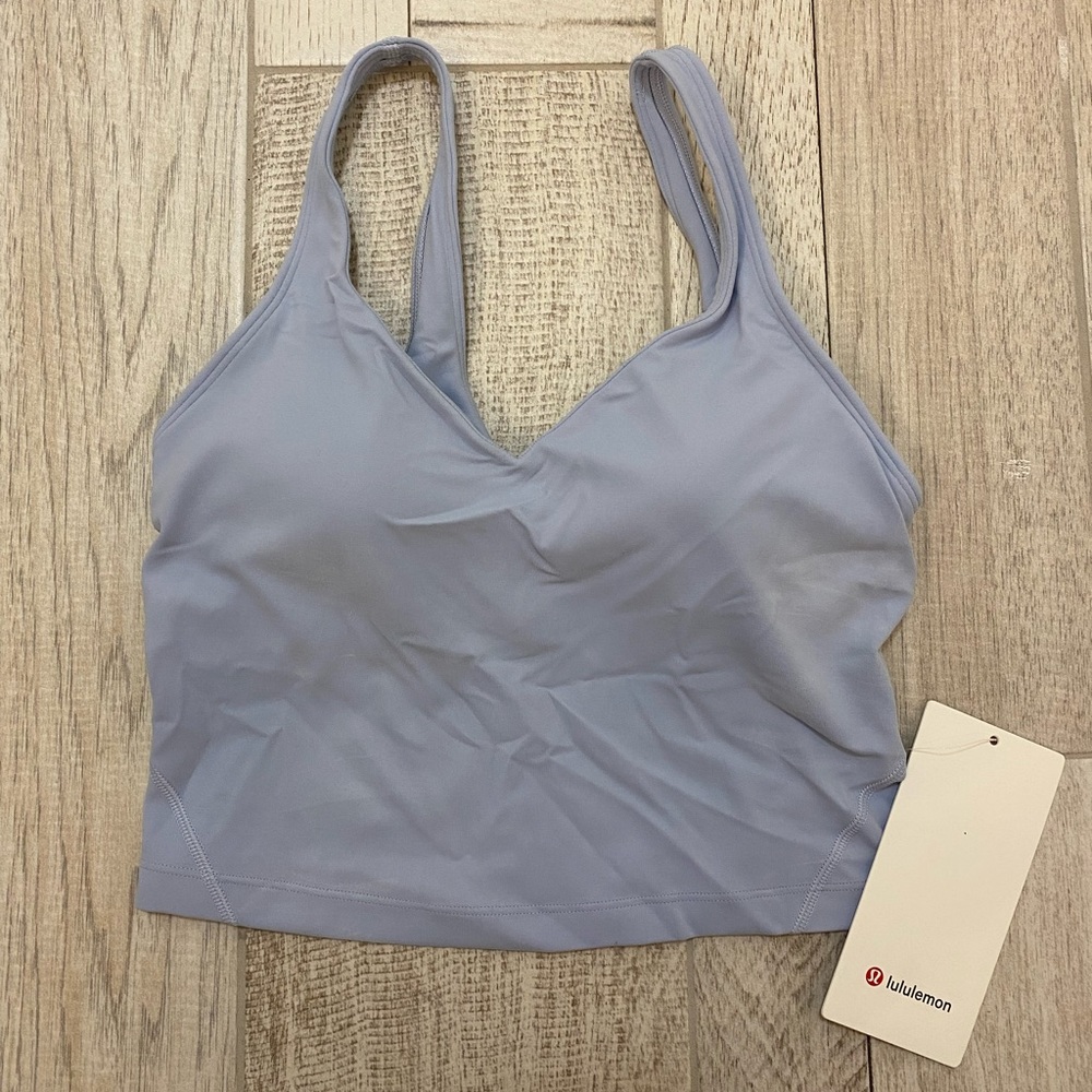 Lululemon Align Top Blue Linen NWT